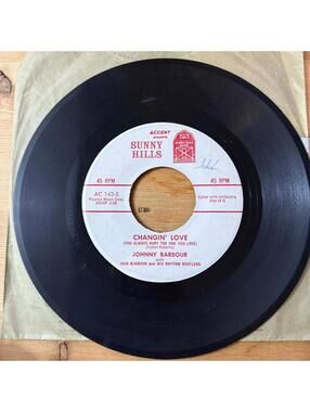 Johnny Barbour - Swing with Lu/Changin' Love 45rpm VG+ R17